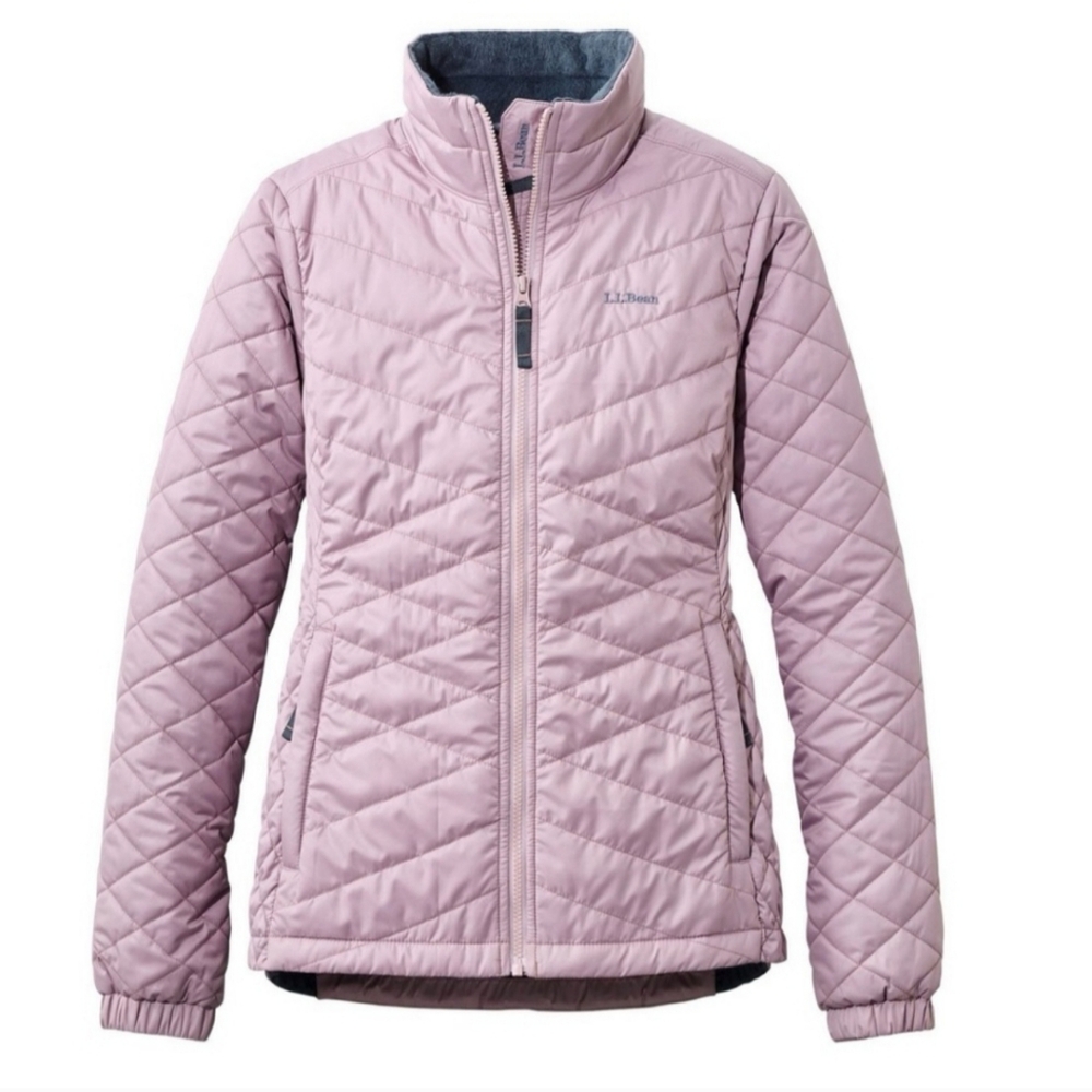 🆕L.L Bean Women's Fleece-Lined Primaloft Jacket ~ Vintage Lavender ~ NWT